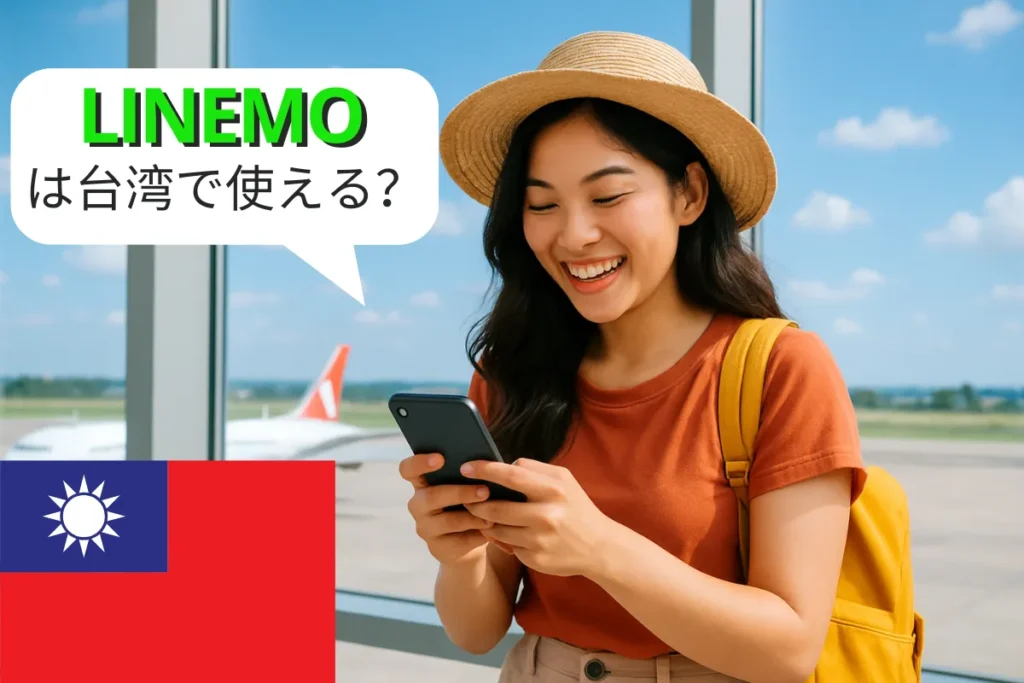 LINEMOは台湾でも使える？ローミングプランや申込方法、注意点などを徹底解説