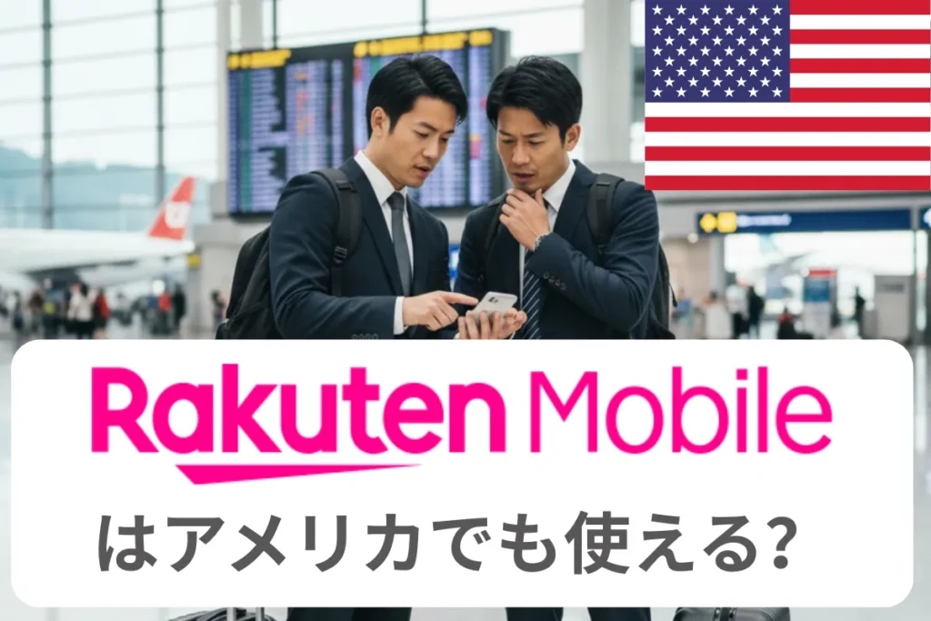 楽天モバイルはアメリカでも使える？　設定方法やお得な使い方、注意点などを徹底解説