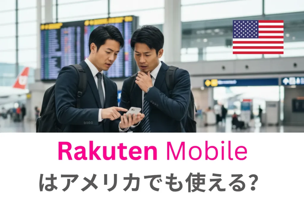 楽天モバイルはアメリカでも使える？　設定方法やお得な使い方、注意点などを徹底解説
